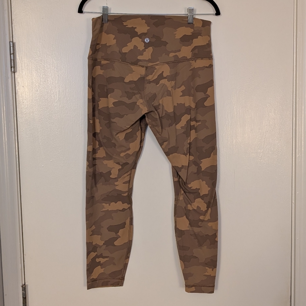 Lululemon Align Leggings 25" - Gold Camo sz 12
